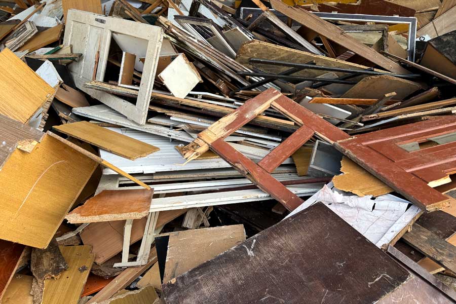 Transport odpadów wielkogabarytowych